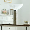 modern white marble acrylic led table lamp