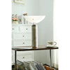 modern white marble acrylic led table lamp
