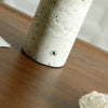 modern white marble acrylic led table lamp