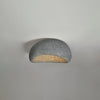 modern white polystyrene cloud flush mount ceiling light