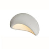 modern white polystyrene cloud flush mount ceiling light