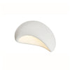 modern white polystyrene cloud flush mount ceiling light