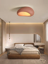 modern white polystyrene cloud flush mount ceiling light