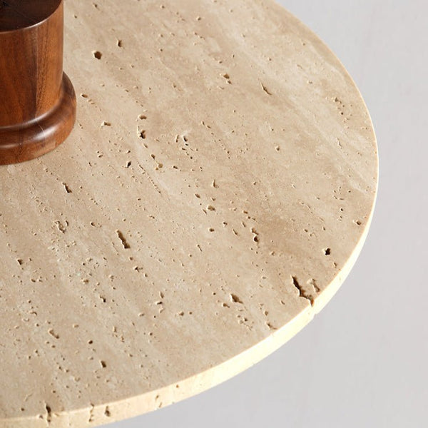 modern white travertine globe pendant light