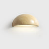 modern yellow travertine art wall lamp