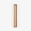 modern yellow travertine beam led wall sconce