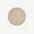 modern yellow travertine circle led wall sconce