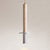 modern yellow travertine column pendant light