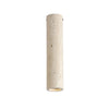 modern yellow travertine cylinder pendant light 3