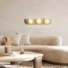 modern yellow travertine glass wall sconce 2