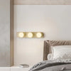 modern yellow travertine glass wall sconce 2