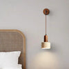 modern yellow travertine glass wall sconce 3