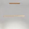 modern yellow travertine linear led pendant lamp