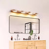 modern yellow travertine solid wood led wall lamp