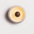 modern yellow travertine wood sphere wall lamp