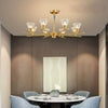 Scandinavian Style 6 8 Light Copper Pendant Ceiling Light