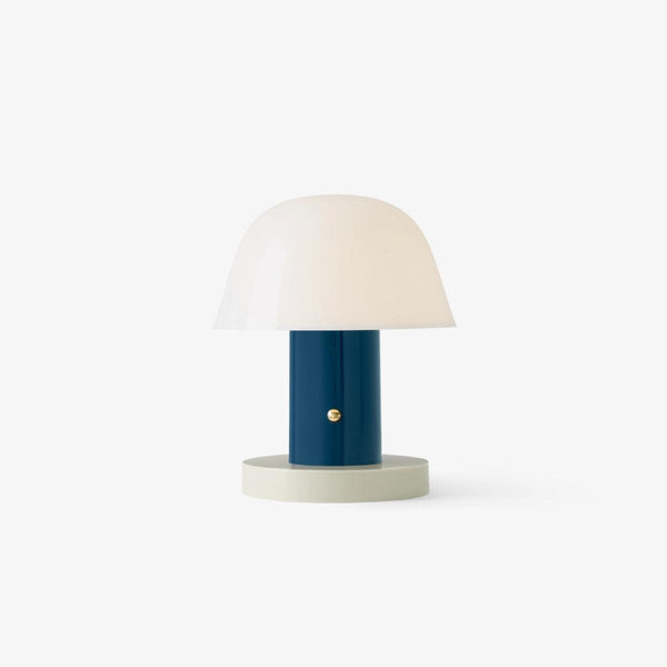 mushroom cordless led table lamp touch control rechargeable