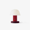 mushroom cordless led table lamp touch control rechargeable