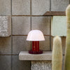 mushroom cordless led table lamp touch control rechargeable