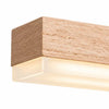 natural travertine linear pendant light