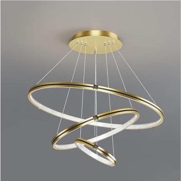 Stylish 3 Rings Led Chandelier