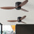 Led Inverter Silent Nordic Light Fan Ceiling Fan With Lamp