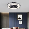 Nordic Invisible Fan Blades Stepless Dimming Integrated Ceiling Fan Lamp