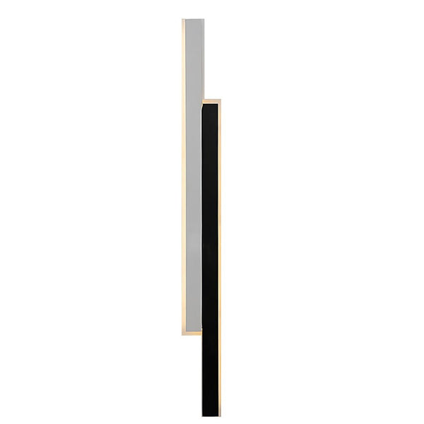 Nordic Minimalist Double Long Strip Led Wall Lamp For Living Room Bedside Aisle