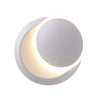 Nordic Minimalist Led Rotatable Round Wall Lights For Living Room Dining Room Cafe
