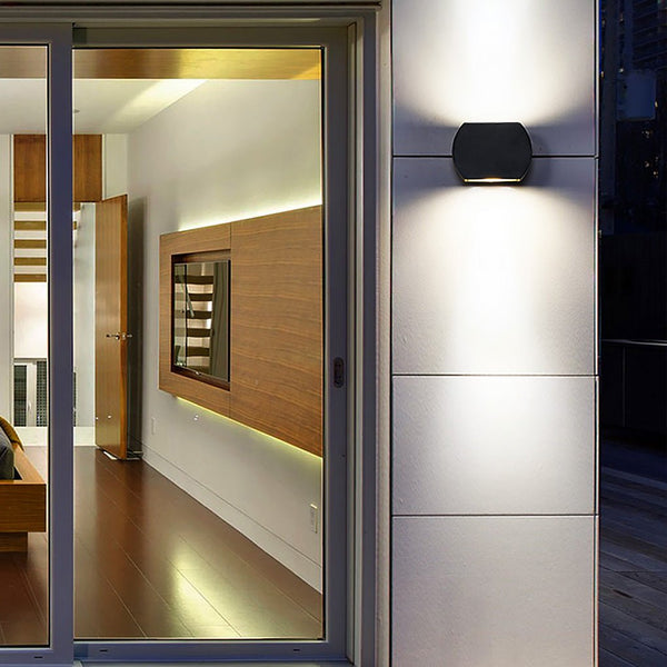 Nordic Minimalist Outdoor Led Waterproof Wall Light For Villa Courtyard Aisle