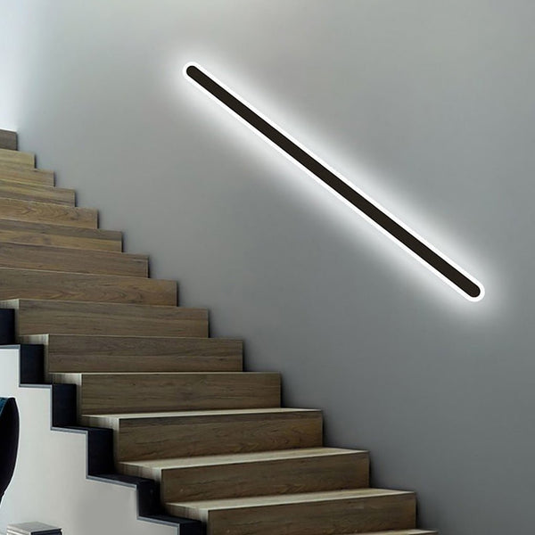 Nordic Minimalist Strip Led Aisle Bedside Living Room Background Wall Sconces