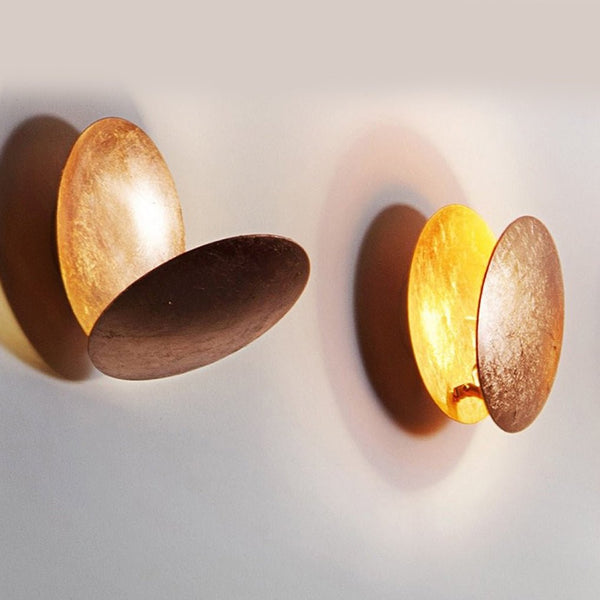 Nordic Minimalist Unique Rotatable Moon Like Design Led Wall Lamp For Bedside Aisle Stairs