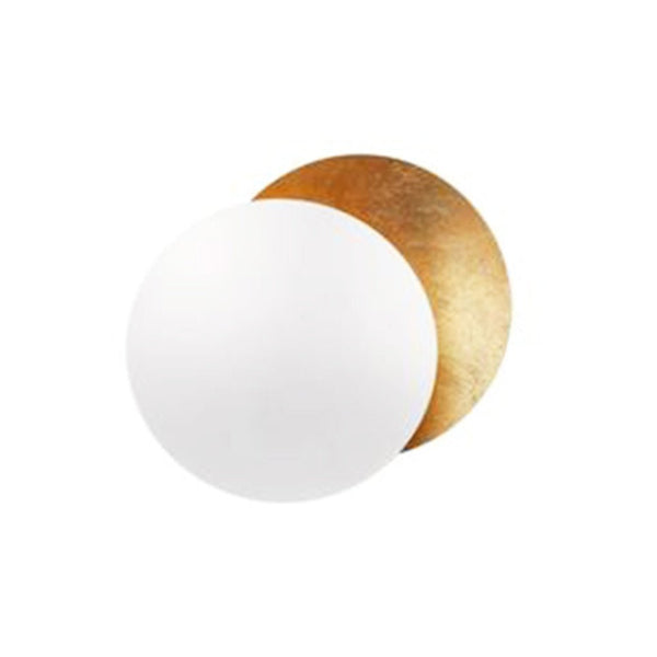 Nordic Minimalist Unique Rotatable Moon Like Design Led Wall Lamp For Bedside Aisle Stairs