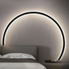 Nordic Minimalist Wiring Free Trichromatic Dimming Creative Atmosphere Wall Lamp