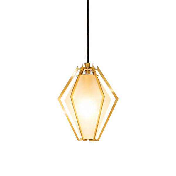 Nordic Postmodern Personality Art Glass Pendant Light For Bedside Bar