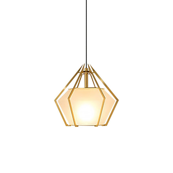 Nordic Postmodern Personality Art Glass Pendant Light For Bedside Bar