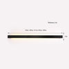 Nordic Ultra Thin Long Strip Led Bedside Background Wall Rotatable Wall Lamp