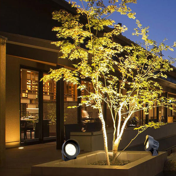 Outdoor Ground Fixed Led Spot Lights Waterproof Landscape Lighting For Villa Courtyard