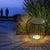 Outdoor Waterproof Cage Shape Stool Table Lamp Led Landscape Lighting Courtyard Lamp