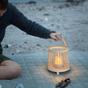 Outdoor Waterproof Garden Light Rechargeable Portable Cage Landscape Lighting With Us Plug