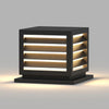Outdoor Waterproof Led Post Lights Solar Landscape Decorative Lighting For Villa Fence