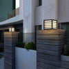 Outdoor Waterproof Led Post Lights Solar Landscape Decorative Lighting For Villa Fence