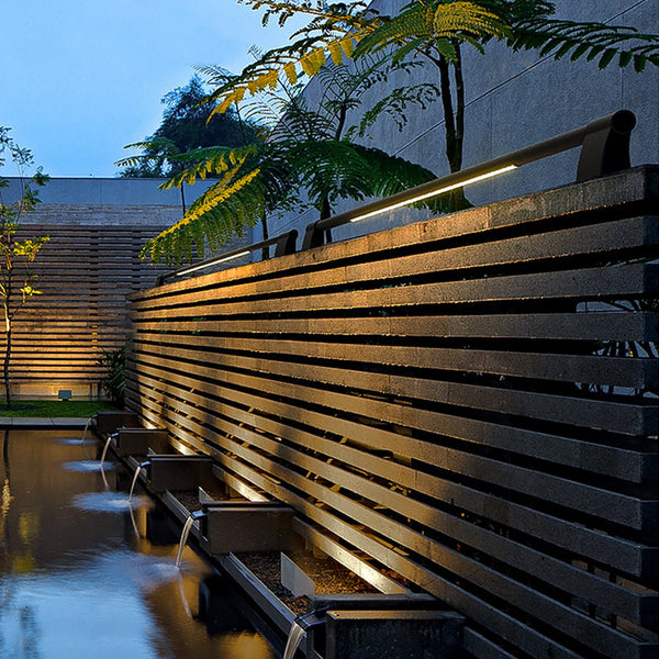 Personality Creative Outdoor Waterproof Aisle Guardrail Light Led Fence Light