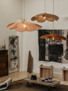 petal fabric pendant light gold metal for dining room bedroom
