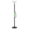 76 Inch Movable Solar Powered Outdoor Torchiere Floor Lamp