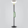 76 Inch Movable Solar Powered Outdoor Torchiere Floor Lamp