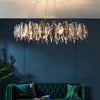Postmodern Personality Creative Crystal Chandelier With Three Color Led