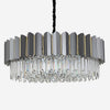 Postmodern Personality Three Color Led Home Living Room Crystal Chandelier