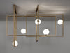 Mondrian Glass Ceiling light
