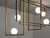 Mondrian Glass Ceiling light